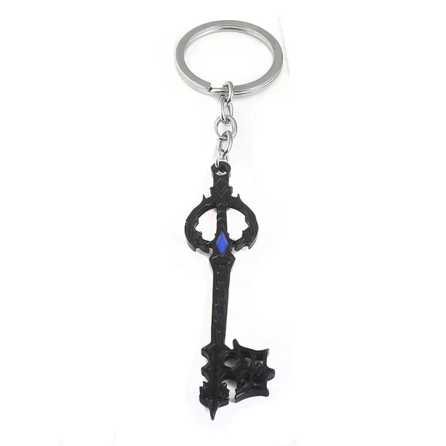 K361 SC новая популярная игра Kingdom Hearts ожерелье пистолет черный забытый клинок сплав ювелирные изделия аксессуары фигурка для женщин и мужчин косплей подарок - Окраска металла: K361