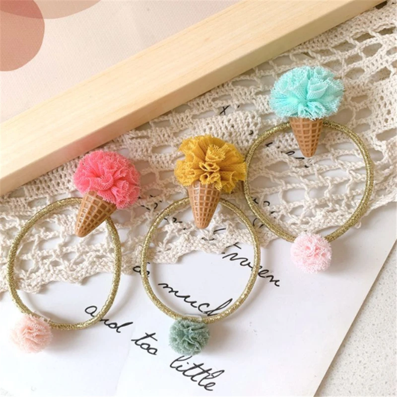 Ful Hair Rings Accessories Kids Ponytail Holder Elastic Hair Bands