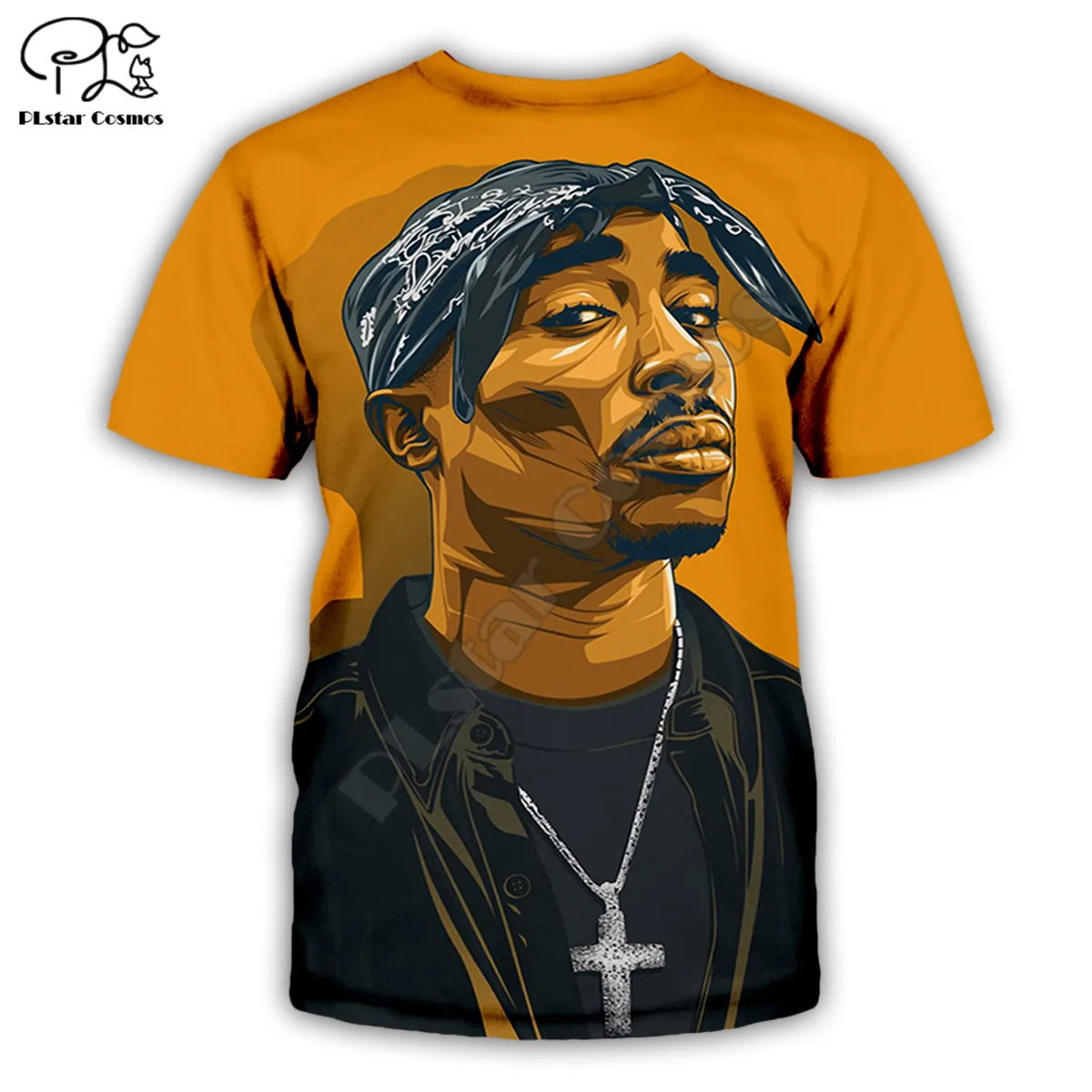 

PLstar Cosmos Stars 3D Printed Men for women t shirt Harajuku summer Short sleeve shirt Casual T-shirt top style-1