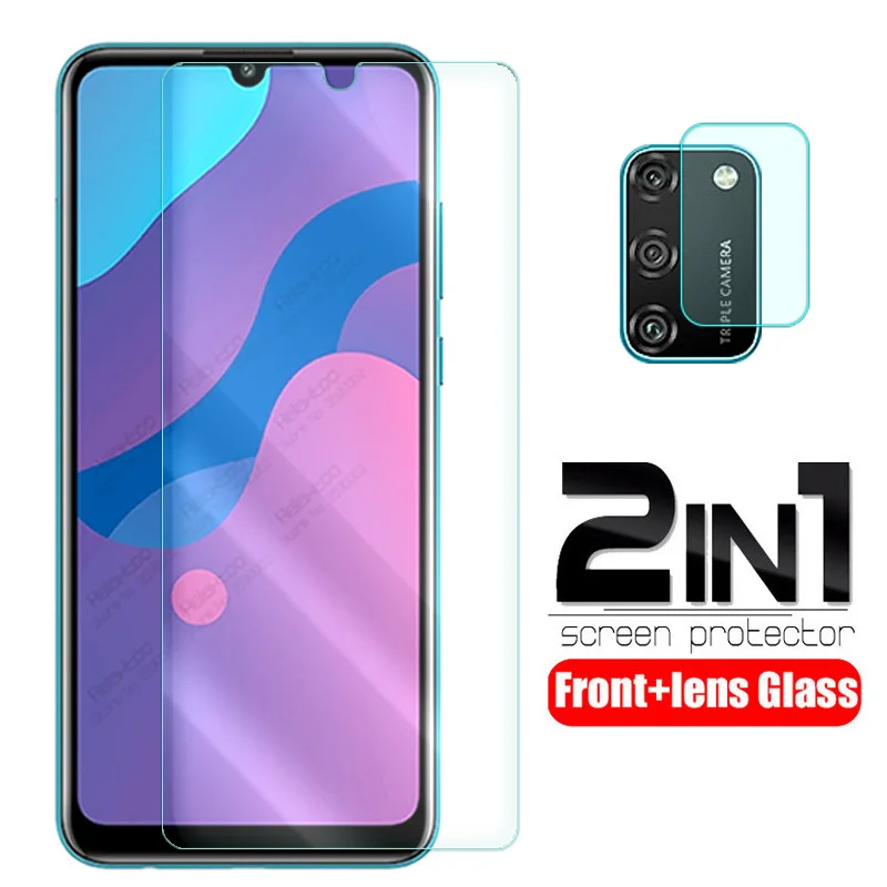 Закаленное стекло 2 в 1 для honor 9a Защитное huawei 9s 9c honer 9 a s c 9H Защитная пленка