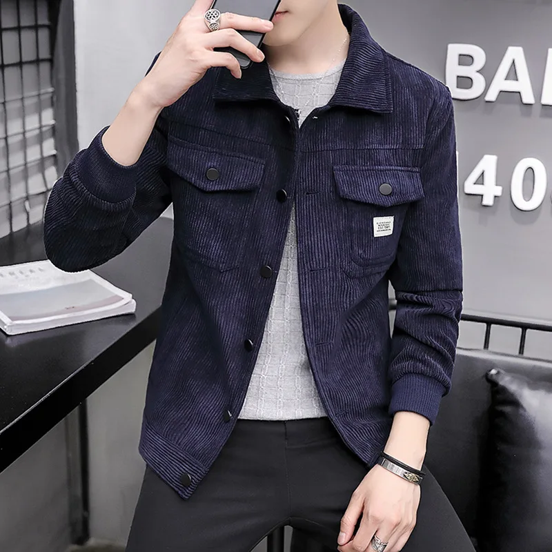 Zogaa Мужская весенне-осенняя куртка корейский стиль тонкая 2019 Новая Мода