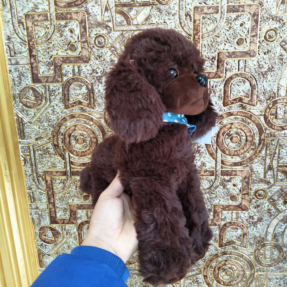 Новые детские плюшевые игрушки пуделя для маленьких детей игрушка на день