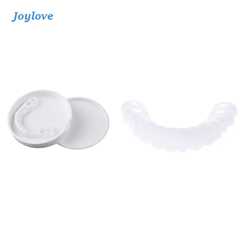 Искусственные зубные протезы JOYLOVE имитация зубов улыбка Мгновенное Отбеливание