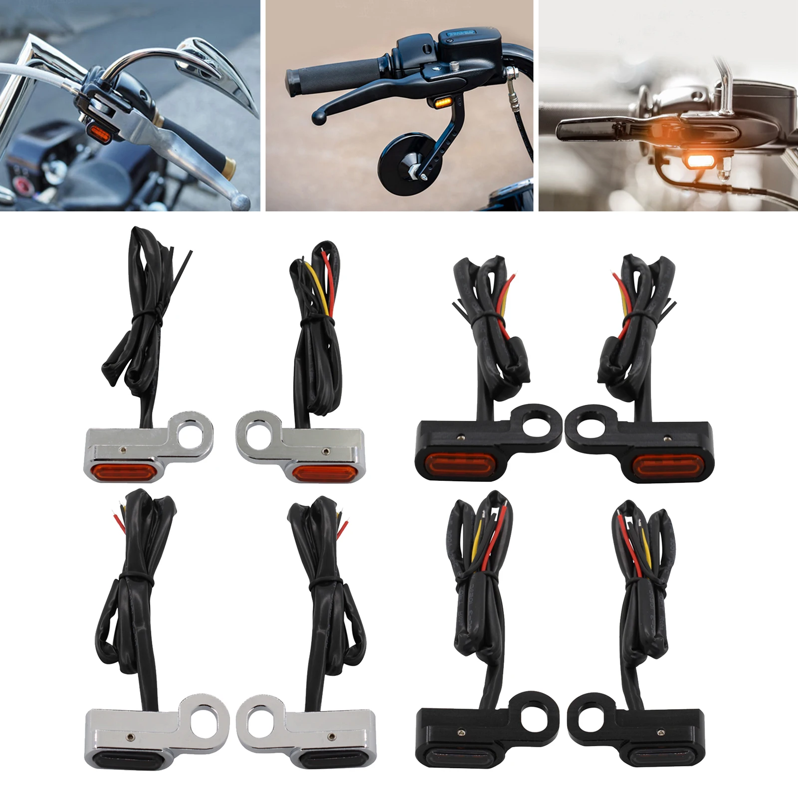 

1 Pair 12V Turn Signal Indicator Light for Harley Touring 2016-2017
