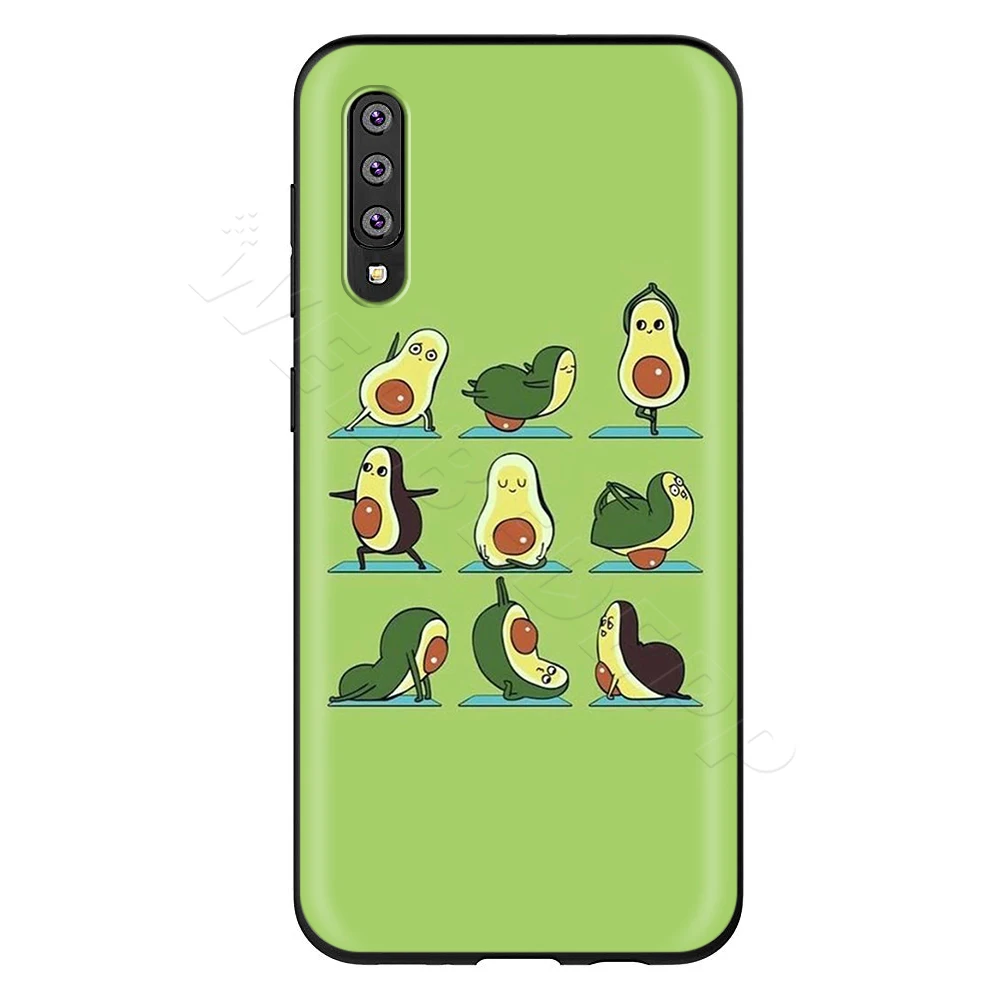 9 Webbedepp вкусный авокадо чехол для samsung Galaxy S7 S8 S9 S10 Edge Plus Note 10 8 9 A10 A20 A30 A40 A50 A60 A70 - Цвет: 9