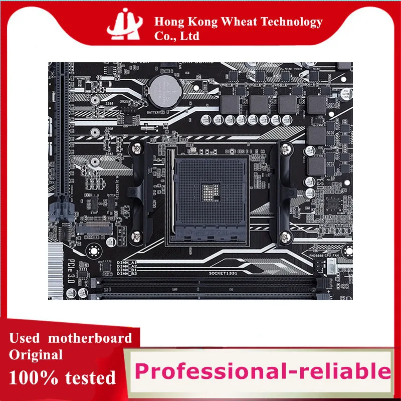 Для ASUS PRIME A320M-A материнская плата Socket AM4 DDR4 SATA3 для AMD A320 оригинальная б/у