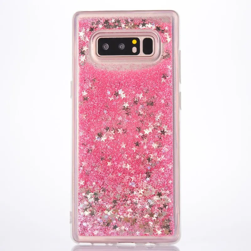 Liquid Case For Samsung Galaxy S10 5G S10e S9 S8 Plus S7 S6 Edge S5 Note 8 9 10 + Glitter Soft Phone Back Cover Coque Etui |
