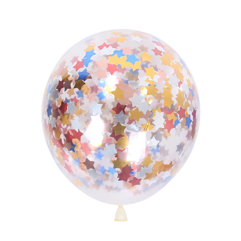 

10pc Birthday Balloons Golden Stars Confetti Latex Balloons Wedding Birthday Home Party Decoration Supplies
