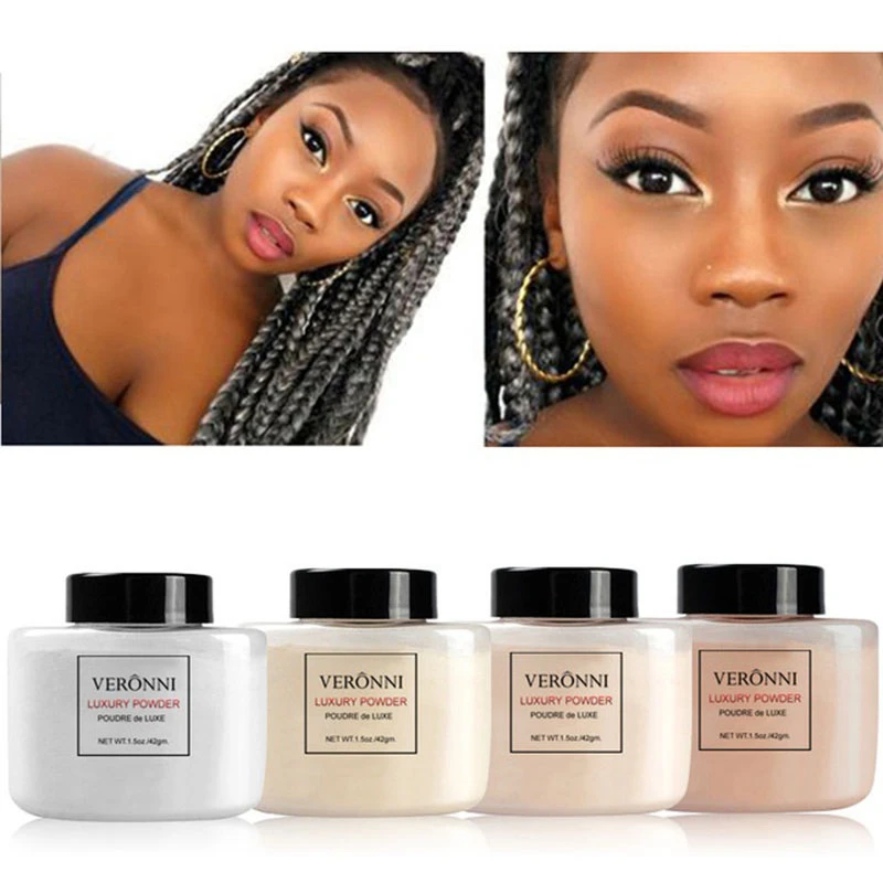 Контур лица макияж банан порошок отбеливание ярче кожи контроль масла