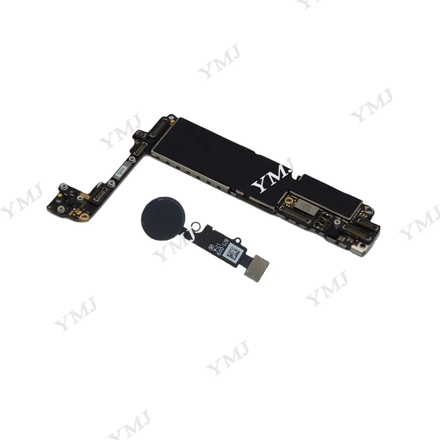 С сенсорным Идентификатором белый золотой черный розовый для iphone 7 материнская