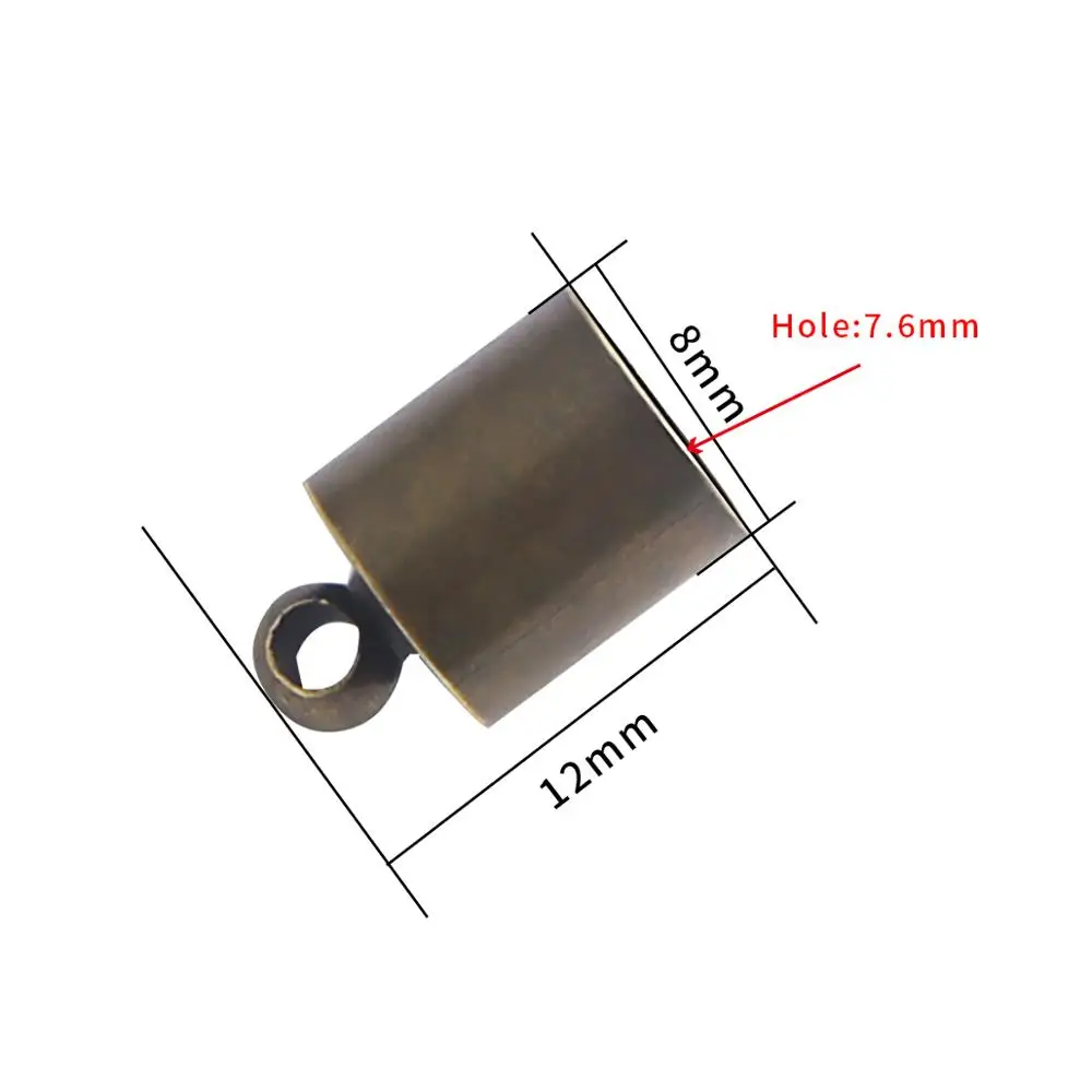 Застежки-карабины для кожаного шнура браслета застежки-крючки бижутерии сделай