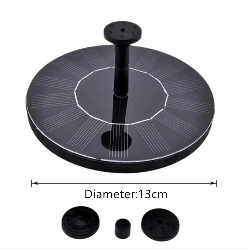 

Solar Fountain Watering kit Power Solar Pump Pool Pond Submersible Waterfall Floating Solar Panel Water Fountain For Garden