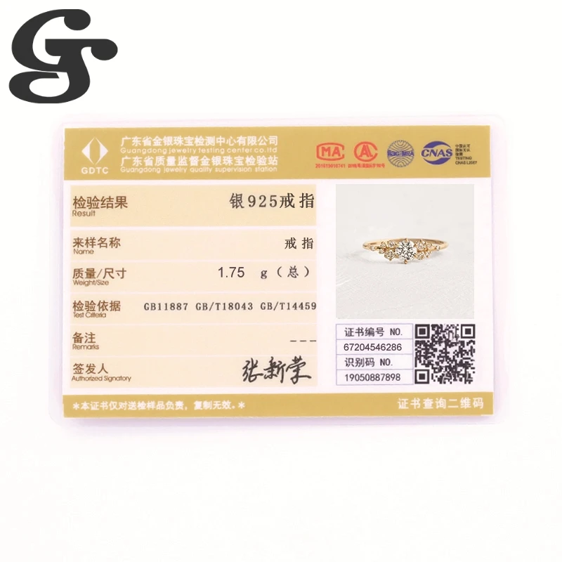 

GS Snow Flake Finger Rings 925 Sterling Silver Women Fine Jewelry for Christmas Valentine's Day New Year Festival Birthday Gift