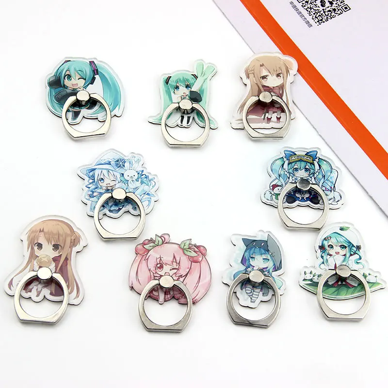 Универсальный держатель для телефона Hatsune Miku 1 шт. акриловое кольцо на 360 градусов