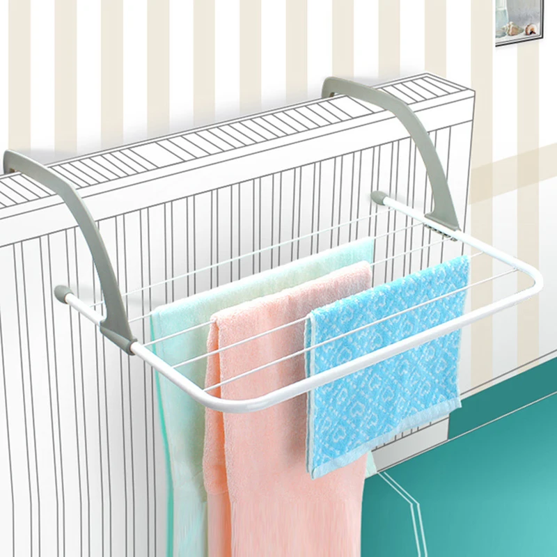 

Multifunctional Foldable Drying Rack Household Indoor Outdoor Balcony Adjustable Shelf Clothes Towel Shoe Hanger OW