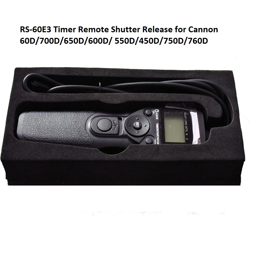 Таймер для селфи GloryStar с дистанционным управлением кабель спуска затвора Canon EOS 60D