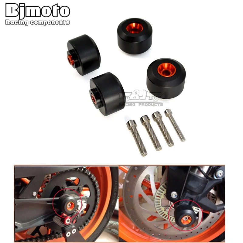 Мотоцикл RC125 RC200 RC250 Передняя Задняя вилка колесная рамка ползунок поломка