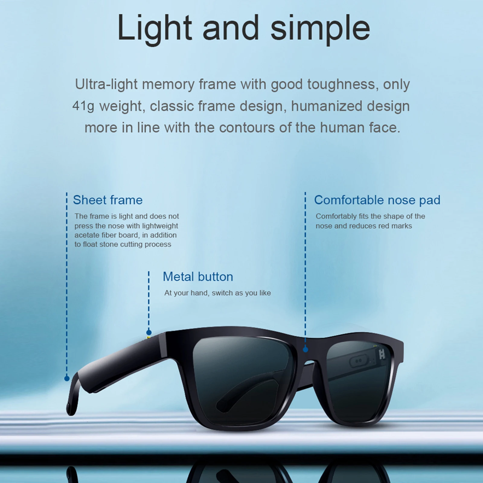 Солнцезащитные очки Smart Audio беспроводная гарнитура Bluetooth 5 0 УФ защитные аудио