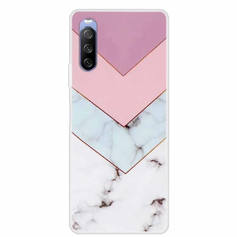 For Sony Xperia 10 III Case New Fashion Marble silicon Soft TPU Back Cover For Sony Xperia 5 III Phone Cases Xperia Ace II 1 III