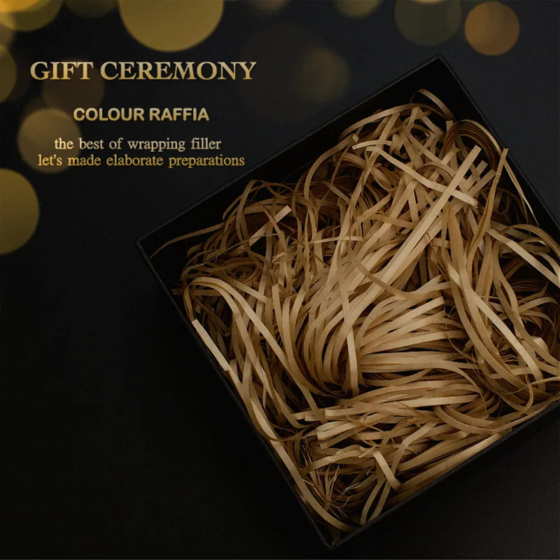 

10G Raffia Filling Color Shredded Paper Star Bottle New Year Gift Box Decoration Packaging Filling Material Confetti Decoration