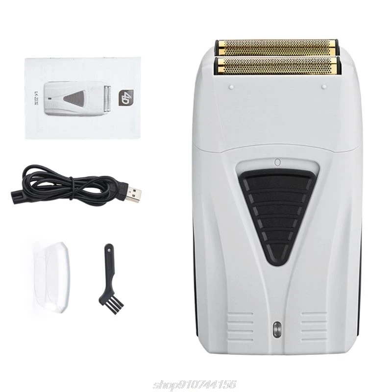 USB Перезаряжаемые бритвы сильный двойной сетевой электробритва Портативный с