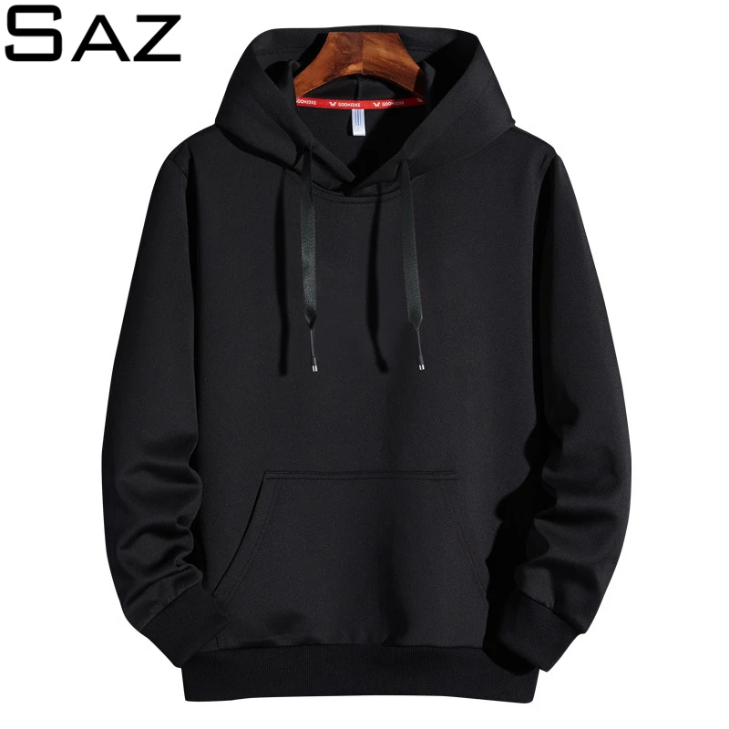 

Мужская Повседневная Толстовка Saz с винтовыми манжетами, уличная одежда, толстовка с капюшоном, Мужская модная Толстовка в стиле хип-хоп, пу...