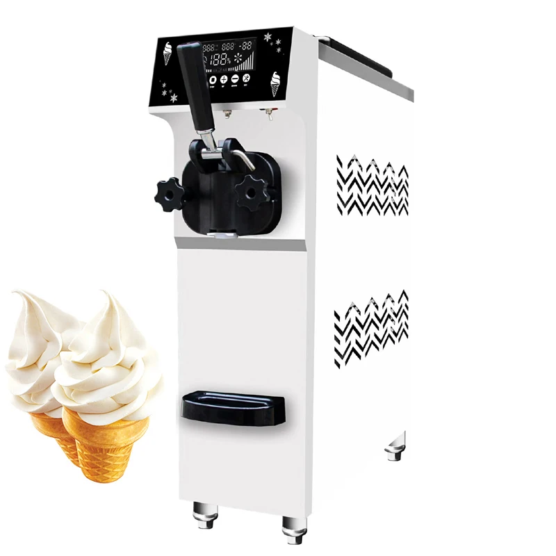 

Desktop Small Ice Cream Machine Single Head Soft Ice Cream Makers Commercial Ice Cream Vending Machine 220V 110V