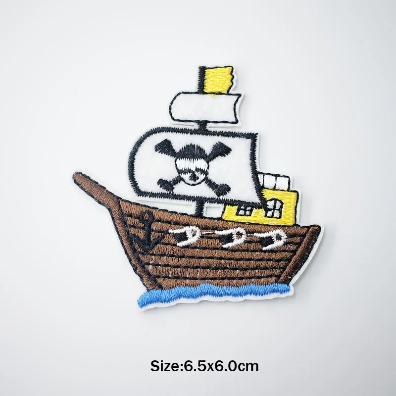 Пиратская одежда Jolly Roger с прострочкой прошитая ткань украшение из ткани для