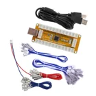 USB-кодировщик SJ @ JX для аркадных игр, геймпад с нулевой задержкой светодиодный светодиодная кнопка, джойстик, контроллер для Nintendo Switch PC PS3 Raspberry Pi 2201