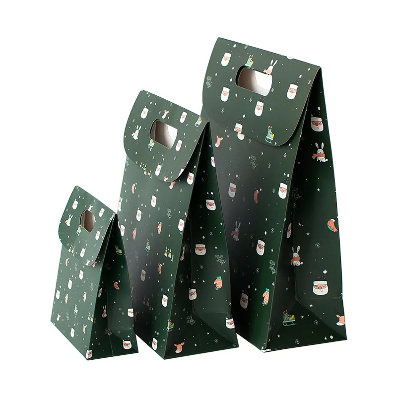 Рождественские бумажные подарочные коробки 2019 рождественские украшения для