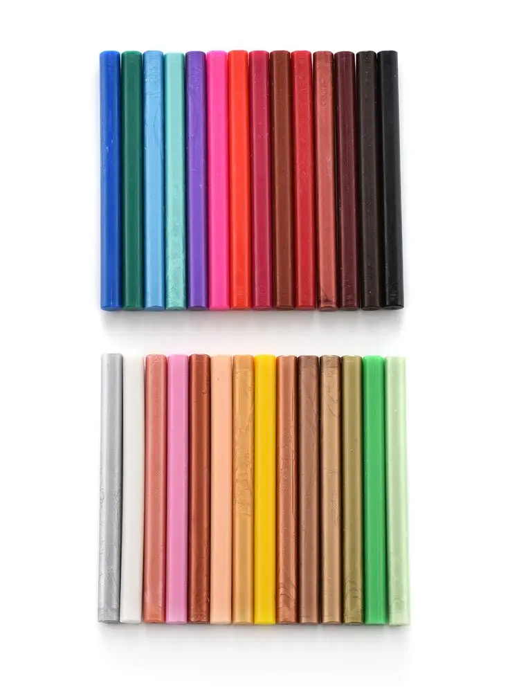 10 шт. круглых палочек для запечатывания в качестве офисных принадлежностей