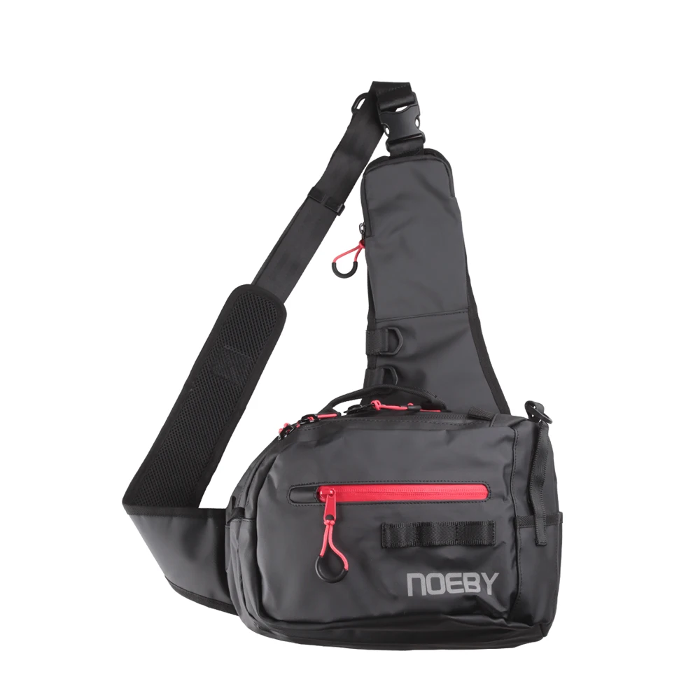 

Fishing Bag Noeby Chest Backpack Large Capacity Single Shoulder Bags Waterproof Pesca Lure Bag tackle bag fishing gear