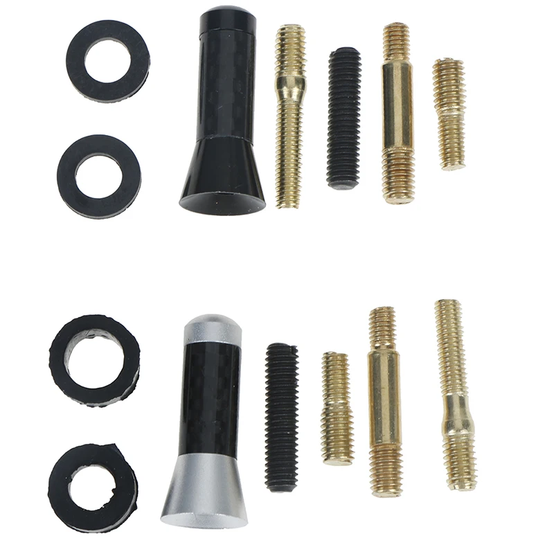 Новинка 1 шт. автомобильная мини антенна из углеродного волокна с коротким