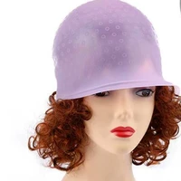 professional reusable hair colouring highlighting dye cap with hook frosting tipping color styling tools 1 pcs