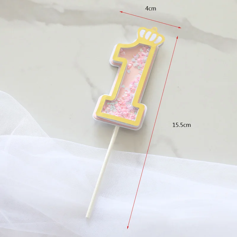 Топперы цифровые с блестками для торта топперы дня рождения 0 1 2 3 4 5 6 7 8 9 украшения