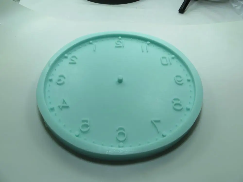 DIY формы для домашнего ремесла круглые пластины силиконовые цементных настенных