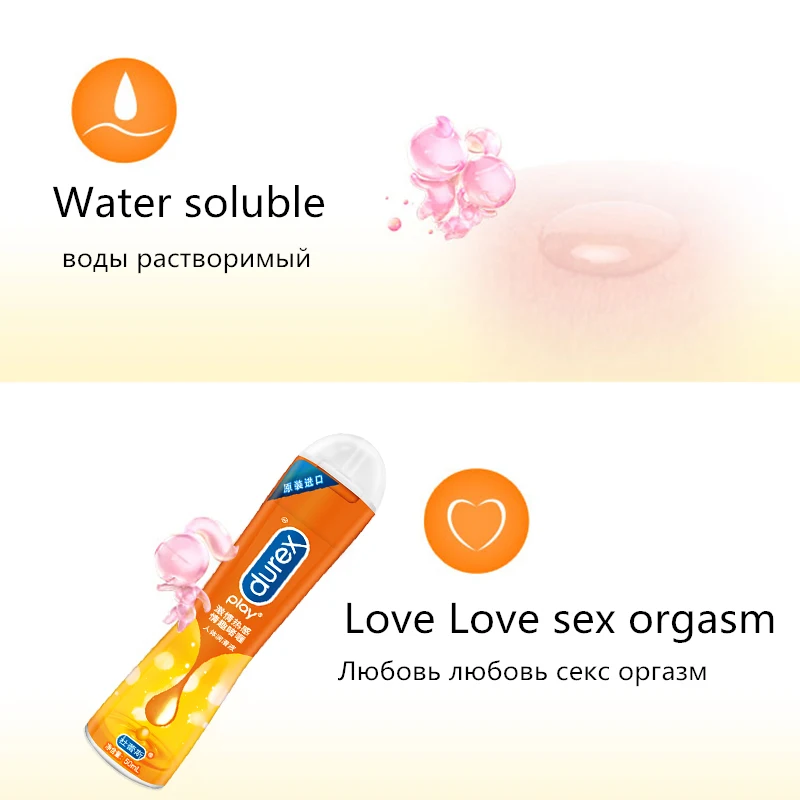 Смазка Durex для анального секса клубника 50 мл теплый вагинальный смазочный гель на