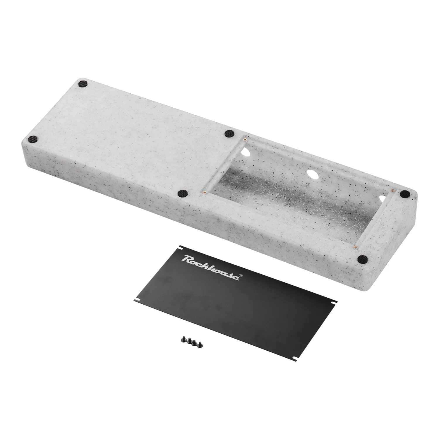 

Rockhouse RPB-3 Quality Guitar Effect Pedal Board Lightweight Engineering Plastic with Linking Tapes Tools