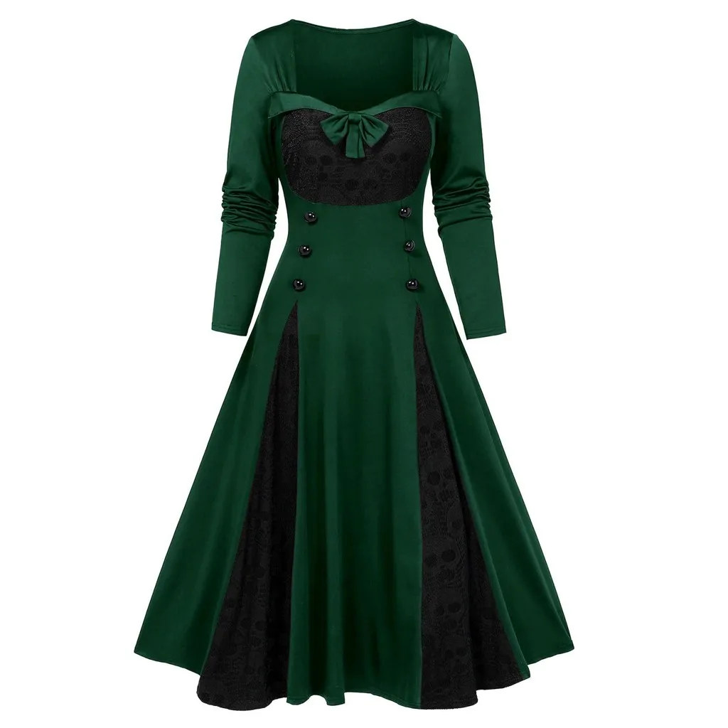 Женские костюмы для косплея на Хэллоуин страшные ведьмы-вампира кружевное