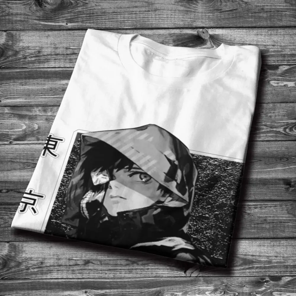 Токийский Гуль канеки Кен японская футболка отличное качество для мужчин