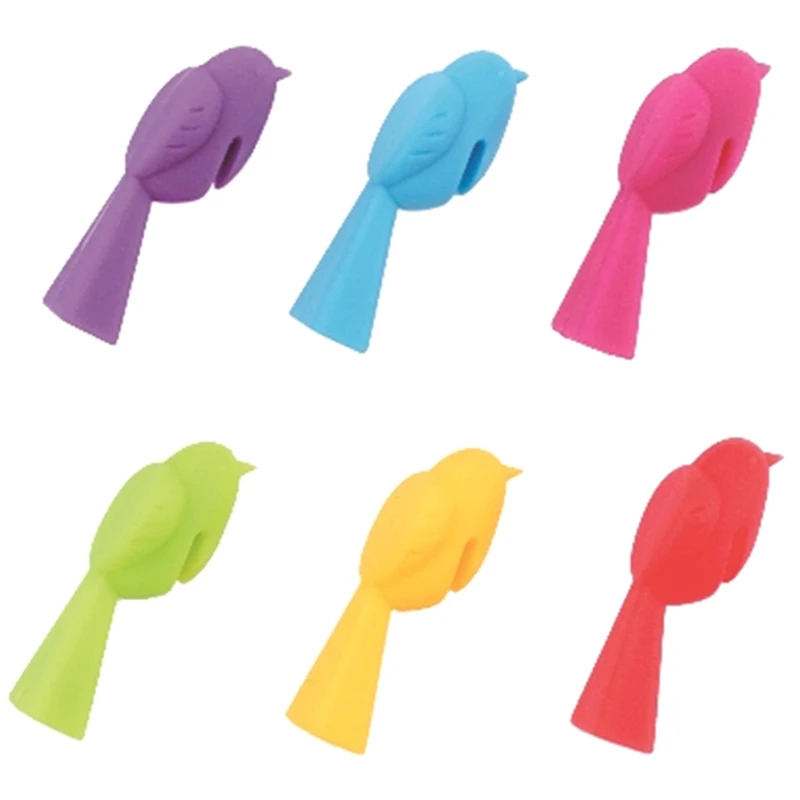 6 шт. силиконовые маркеры в форме птицы | Дом и сад