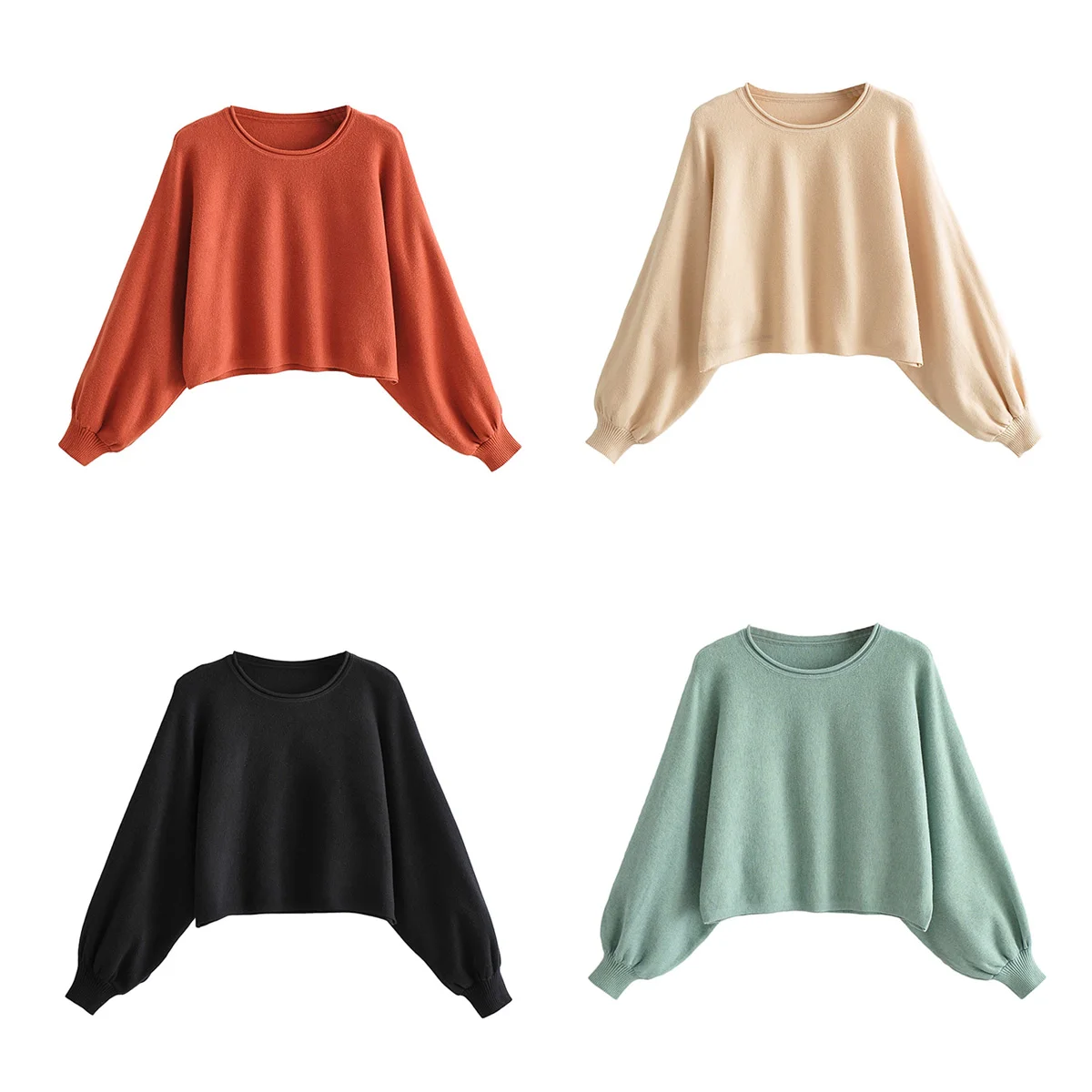

Women 2 Piece Sports Outfits Casual Solid Color Loose Sweater Top with Elastic Running Shorts Set, Home Comfortable Sportswear