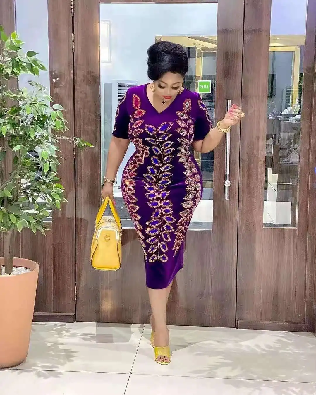 

платье женское женская одежда турция Роскошное платье Европейское Африканское женское летнее платье ткань для пляжа в дубайском стиле фио...