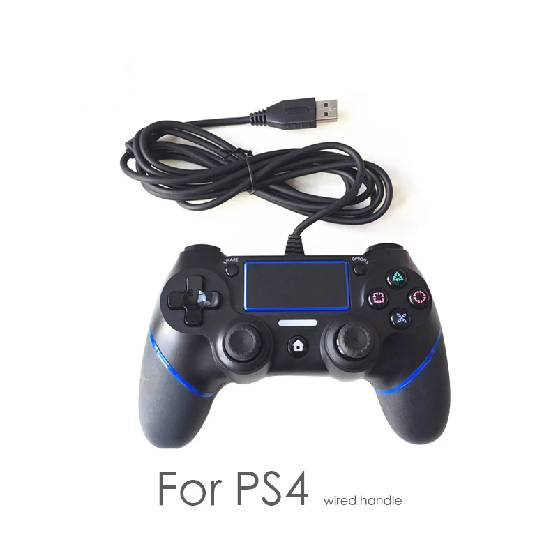 Проводной геймпад для Playstation Dualshock 4 джойстик Проводные джойстики PS4 контроллер