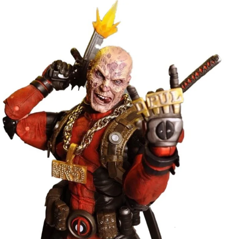 Marvel Legends, конечная Дэдпул, ПВХ 1/4, 45 см, модель фильма, Мстители, конечная игра, фигурки, коллекционная кукла, подарок, игрушки Figma