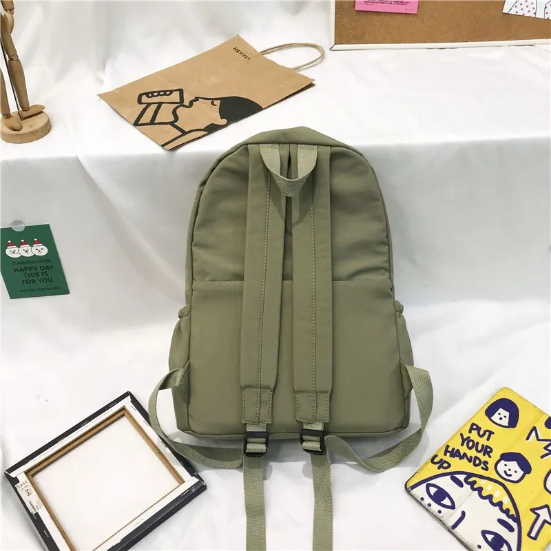 Модный рюкзак Женская нейлоновая сумка на плечо 15 6-дюймовый школьный для