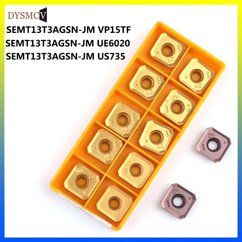 SEMT13T3AGSN JM VP15TF UE6020 US735 Высокое качество фрезерный инструмент карбид Вставки
