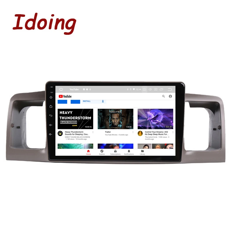 Idoing 9&quotPX6 Car Radio Player Android Auto For Toyota Corolla E130 E120 2000-2006 GPS Navigation Carplay Head Unit Plug And Play |