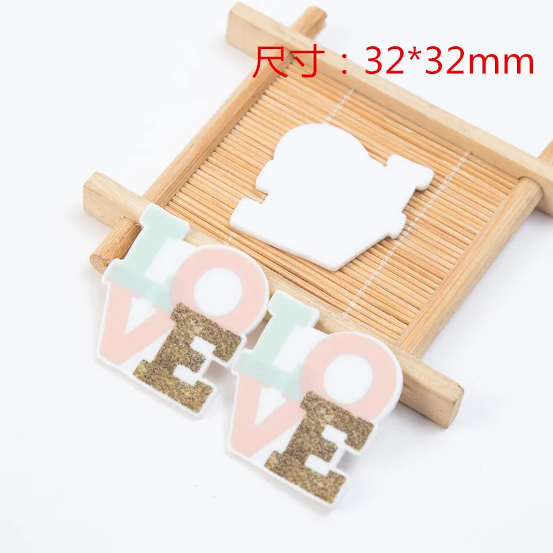 Плоский планарный каучук, 10 шт./лот, мультяшная смола для рукоделия, изготовления ювелирных изделий, день рождения, для девочек, «сделай сам», банты для волос, аксессуары