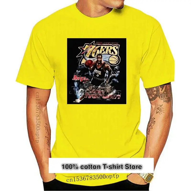 

Camiseta de Estilo VINTAGE para hombre y mujer, camisa ALLEN IVERSON MVP, nueva